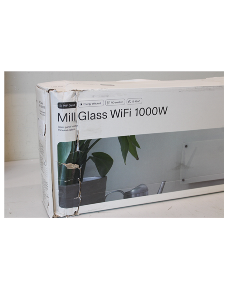 SALE OUT. | Mill | Heater | GL1000LWIFI3 WiFi Gen3 | Panel Heater | Power 1000 W | White | DAMAGED PACKAGING, MARK ON CABLE.
