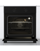 Gorenje Oven | BO6615E01B | 60 L | Electric | EnamelClean | Push pull buttons | Height 59.5 cm | Width 59.5 cm | Stainless steel
