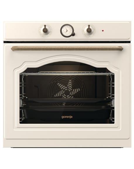 Gorenje Oven | BOS67372CLI | 77 L | Multifunctional | AquaClean | Mechanical | Steam function | Height 59.5 cm | Width 59.5 cm |