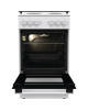 Gorenje Cooker | GE5A21WH | Hob type Electric | Oven type Electric | White | Width 50 cm | Grilling | Depth 59.4 cm | 68 L