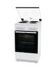 Gorenje Cooker | GE5A21WH | Hob type Electric | Oven type Electric | White | Width 50 cm | Grilling | Depth 59.4 cm | 68 L