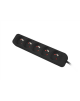 Power strip outlets for UPS system, 1m | PS0-05E-0100-IEC-BK | Sockets quantity 5