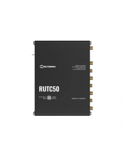 Teltonika Industrial 5G Router with Wi-Fi 6 | RUTC5020 | 802.11ax | 10/100/1000 Mbit/s | Ethernet LAN (RJ-45) ports 5 | Mesh Sup
