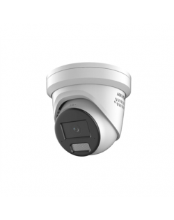 Hikvision AcuSense Strobe Light and Audible Warning Fixed Turret Network Camera | DS-2CD2346G2H-IS2U/SL | Dome | 4 MP | 2.8mm/4m