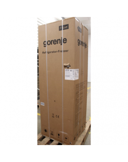SALE OUT. | Gorenje | N619EAW4 | Energy efficiency class E | Free standing | Combi | Height 186 cm | No Frost system | Fridge ne