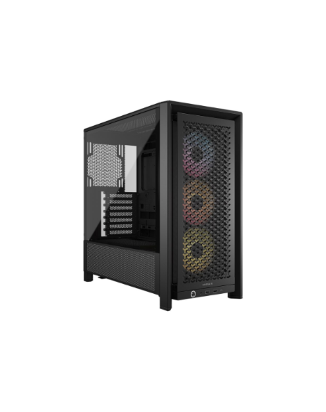 Corsair PC Case | Frame 4000D RS ARGB Modular | Black | Mid-Tower | Power supply included No
