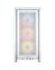 Corsair PC Case | Frame 4000D RS ARGB Modular | White | Mid-Tower | Power supply included No