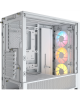 Corsair PC Case | Frame 4000D RS ARGB Modular | White | Mid-Tower | Power supply included No