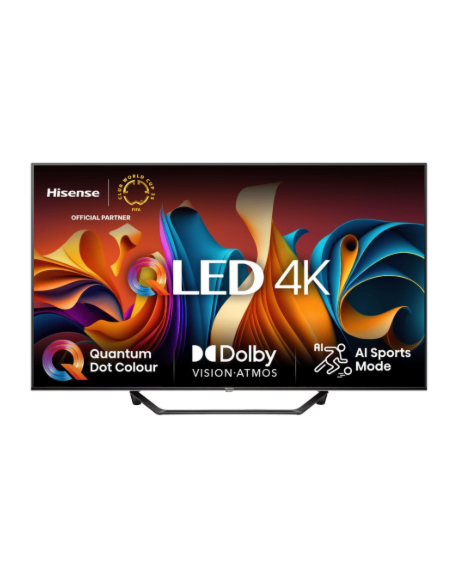 Hisense 55A7NQ | 55 | Smart TV | VIDAA | UHD | Black