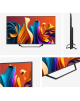 Hisense 55A7NQ | 55 | Smart TV | VIDAA | UHD | Black