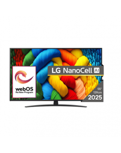 LG 55NANO81A3A | 55 | Smart TV | webOS 25 | UHD