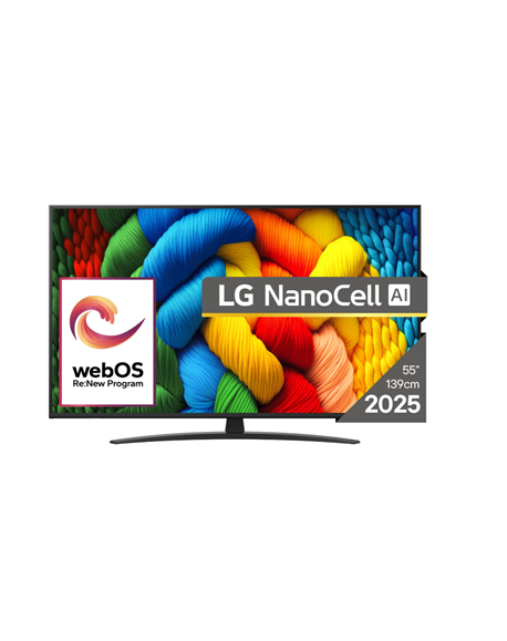 LG 55NANO81A3A | 55 | Smart TV | webOS 25 | UHD
