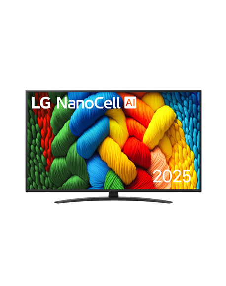 LG 50NANO81A3A | 50 | Smart TV | webOS 25 | UHD | Black