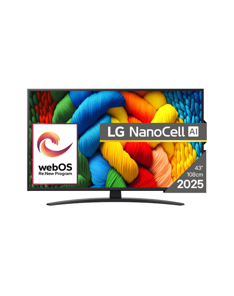 LG 43NANO81A3A | 43 | Smart TV | webOS 25 | UHD