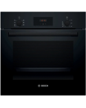 Bosch Oven | HBF133BA1 | 66 L | Electric | EcoClean | Knobs | Height 59.5 cm | Width 59.4 cm | Black