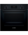 Bosch Oven | HBF133BA1 | 66 L | Electric | EcoClean | Knobs | Height 59.5 cm | Width 59.4 cm | Black