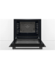 Bosch Oven | HBF133BA1 | 66 L | Electric | EcoClean | Knobs | Height 59.5 cm | Width 59.4 cm | Black