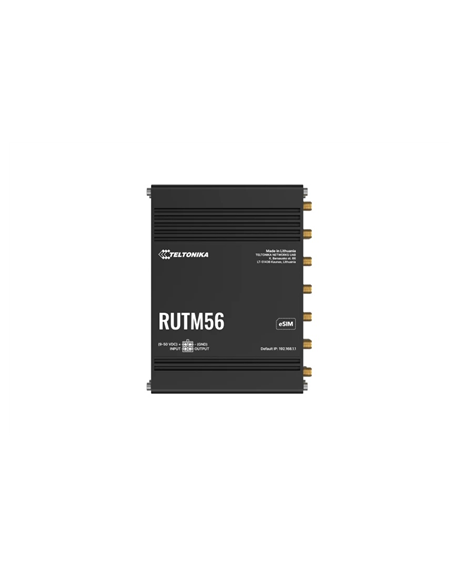 Teltonika Dual Modem Router | RUTM56 | 802.11ac | 10/100/1000 Mbit/s | Ethernet LAN (RJ-45) ports 4 | Mesh Support Yes | MU-MiMO