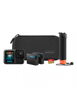GoPro | HERO13 Action Camera & Accessories Bundle | Bluetooth | Black | 5.3K pixels | Touchscreen | Waterproof | Wi-Fi