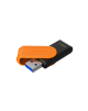 Kingston USB Flash Drive | DataTraveler Exodia S | 256 GB | USB 3.2 Gen 1 | Black/Orange