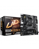 Gigabyte B550M DS3H R2 | Processor family AMD | Processor socket AM4 | DDR4 DIMM | Supported hard disk drive interfaces SATA, M.2 | Number of SATA connectors 4