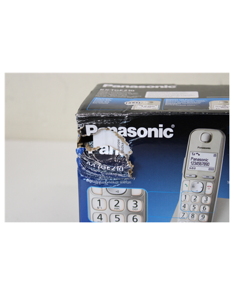 SALE OUT. | SALE OUT. Panasonic | Cordless | KX-TGE210FXN | Built-in display | Caller ID | Champagne | Conference call | Phonebo