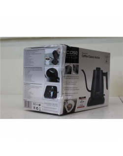 SALE OUT. Caso Coffee Classic Kettle, 1100 W, 1 L, Black | Caso Coffee Classic Kettle | 1877 | Electric | 1310 W | 0.6 L | 360° 
