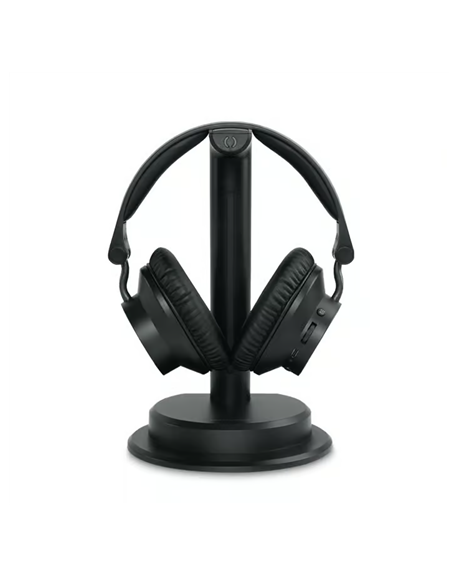 Muse TV Headphones with Transmitter Charging Base | M-282 CTV | Bluetooth | Black