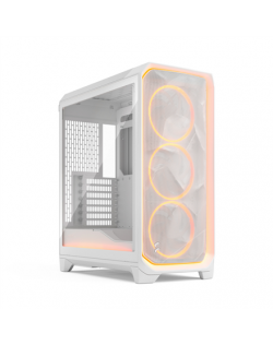 Fractal Design Meshify 3 | Ambience Pro RGB White TG Clear Tint | ATX | Power supply included No