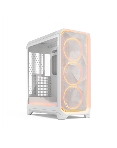 Fractal Design Meshify 3 | Ambience Pro RGB White TG Clear Tint | ATX | Power supply included No