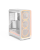 Fractal Design Meshify 3 | Ambience Pro RGB White TG Clear Tint | ATX | Power supply included No