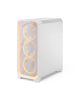 Fractal Design Meshify 3 | Ambience Pro RGB White TG Clear Tint | ATX | Power supply included No