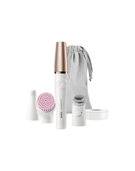 Braun Epilator with accessories | SE912 FaceSpa Pro | Number of power levels 1 | Wet & Dry | White