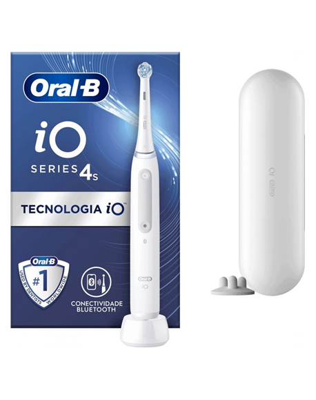 Oral-B | Electric Toothbrush | iO4s | Rechargeable | For adults | Number of brush heads included 1 | Number of teeth brushing mo