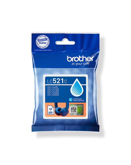 Brother LC521C | Ink Cartridges | Cyan