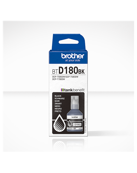 Brother BTD180BK | Ink Bottle | Black