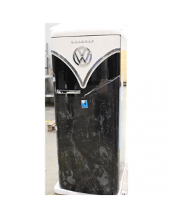 SALE OUT. | Gorenje Retro Refrigerator | OBRB615DBK | Energy efficiency class D | Free standing | Larder | Height 152.5 cm | Fridge net capacity 225 L | Freezer net capacity 22 L | 38 dB | Black | DAMAGED PACKAGING