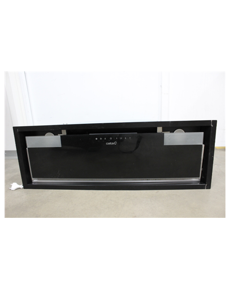 SALE OUT. CATA GC DUAL A 75 XGBK /D Hood, A, 64dB, 710m3/h, width 80cm, 32kWh per year, black glass | CATA Hood | GC DUAL A 75 X