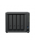Synology NAS | DS925+ | AMD Ryzen | V1500B | Processor frequency 2.2 GHz | 4 GB | DDR4 ECC SODIMM | Black