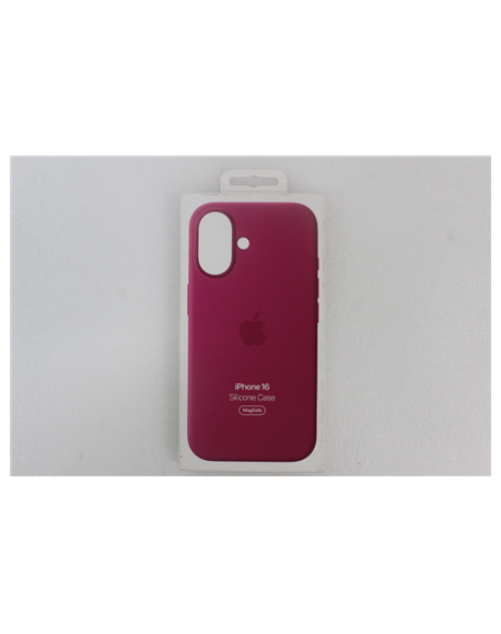 SALE OUT. Apple iPhone 16 Silicone Case with MagSafe - Fuchsia | Apple Case with MagSafe | Apple | iPhone 16 | Silicone | Fuchsi