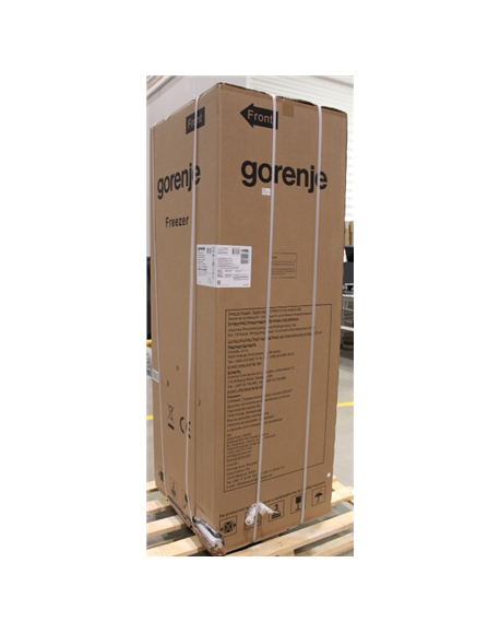 SALE OUT. Gorenje FN617EES5 Freezer, E, Free standing, Net capacity 240 L, Stainless steel | Gorenje Freezer | FN617EES5 | Energ