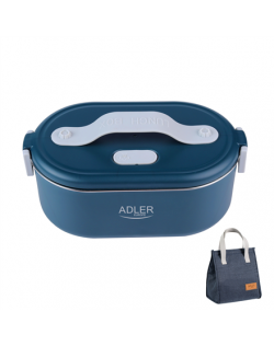 Adler | Electric lunch box with thermal bag | AD 4522 | 0.8 L | Plastic/Stainless steel | Blue | Lid included