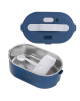 Adler | Electric lunch box with thermal bag | AD 4522 | 0.8 L | Plastic/Stainless steel | Blue | Lid included
