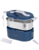 Adler | Electric lunch box with thermal bag | AD 4522 | 0.8 L | Plastic/Stainless steel | Blue | Lid included