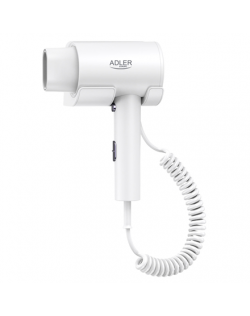 Adler AD 2285 Wall-Mount Hair Dryer, White