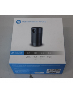 SALE OUT. HP MP250 LED projector WVGA (854 x 480)/120Lm/16:9/,Grey | HP REFURBISHED