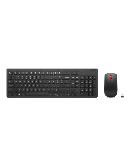 Lenovo Essential | Keyboard and Mouse Combo | Wireless | Russian/Cyrillic | Black | 2.4 GHz