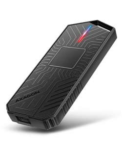 AXAGON USB-C 10Gbps - M.2 NVMe and SATA SSD GAME M.2 box | EEM2-GAM