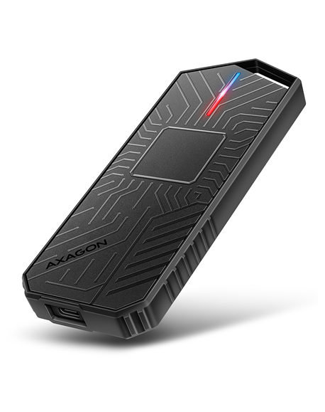 AXAGON USB-C 10Gbps - M.2 NVMe and SATA SSD GAME M.2 box | EEM2-GAM