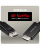 AXAGON Active cable RVD-HI20C2 | DisplayPort to HDMI | 1.8 m